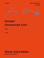 Schubert F Klaviersonate A Dur