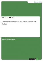 Unterrichtseinheit zu Goethes Reise nach Italien