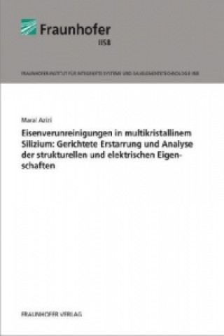 Eisenverunreinigungen in multikristallinem Silizium: Gerichtete Erstarrung und Analyse der strukturellen und elektrischen Eigenschaften.
