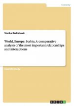 World, Europe, Serbia. A comparative analysis of the most important relationships and interactions