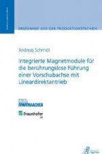 Integrierte Magnetmodule für die berührungslose Führung einer Vorschubachse mit Lineardirektantrieb