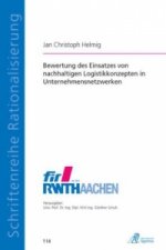 Bewertung des Einsatzes von nachhaltigen Logistikkonzepten in Unternehmensnetzwerken