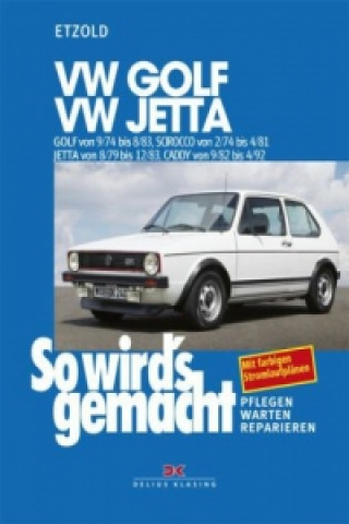 VW Golf 9/74 bis 8/83, VW Scirocco 2/74 bis 4/81, VW Jetta 8/79 bis 12/83, VW Caddy 9/82 bis 4/92