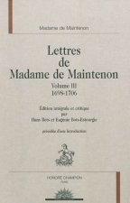 Lettres De Madame De Maintenon Vol 3