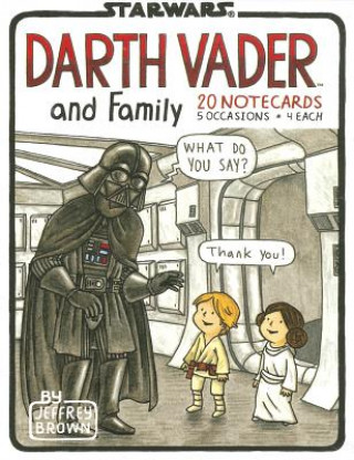 Darth Vader and Family Notecards