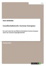 Gesellschaftsrecht. Societas Europaea