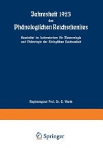Jahresheft 1923 Des Ph nologischen Reichsdienstes