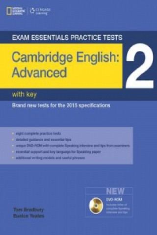 Exam Essentials: Cambridge Advanced Practice Tests 2 w/key +