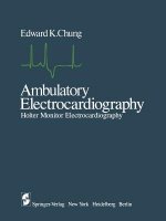 Ambulatory Electrocardiography, 1