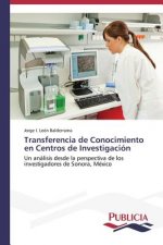 Transferencia de Conocimiento en Centros de Investigacion