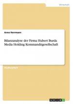 Bilanzanalyse der Firma Hubert Burda Media Holding Kommanditgesellschaft