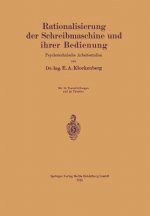 Rationalisierung Der Schreibmaschine Und Ihrer Bedienung