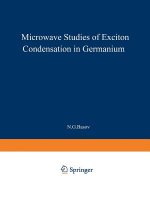 Microwave Studies of Exciton Condensation in Germanium