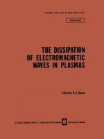 Dissipation of Electromagnetic Waves in Plasmas