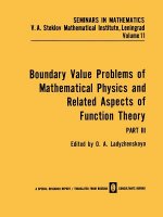 Boundary Value Problems of Mathematical Physics and Related Aspects of Function Theory