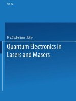 Quantum Electronics in Lasers and Masers