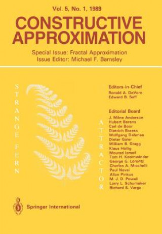 Constructive Approximation