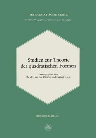 Studien Zur Theorie Der Quadratischen Formen
