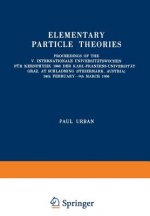 Elementary Particle Theories