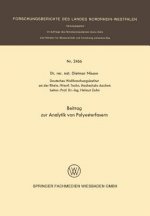 Beitrag Zur Analytik Von Polyesterfasern