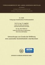 Untersuchungen Zum Zwecke Der Einf hrung Einer Praxisnahen Sandwichtechnik in Das Bauwesen
