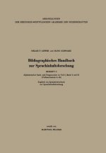Bibliographisches Handbuch Zur Sprachinhaltsforschung