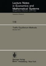 Traffic Equilibrium Methods