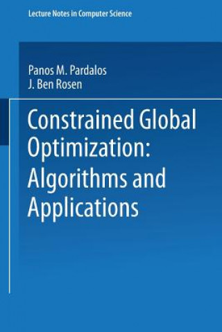 Constrained Global Optimization: Algorithms and Applications, 1
