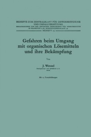 Gefahren Beim Umgang Mit Organischen Loesemitteln Und Ihre Bekampfung