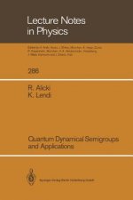 Quantum Dynamical Semigroups and Applications, 1