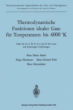 Thermodynamische Funktionen Idealer Gase F r Temperaturen Bis 6000  k