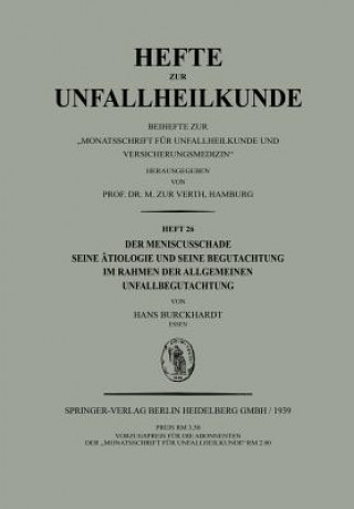 Der Meniscusschade