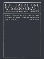 Versuche an Doppeldeckern Zur Bestimmung Ihrer Eigengeschwindigkeit Und Flugwinkel