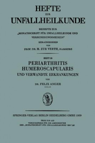 Periarthritis Humeroscapularis Und Verwandte Erkrankungen