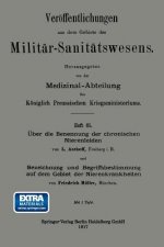 ber Die Benennung Der Chronischen Nierenleiden. Bezeichnung Und Begriffsbestimmung Auf Dem Gebiet Der Nierenkrankheiten