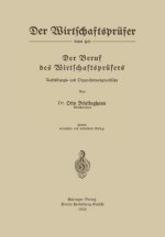 Der Beruf Des Wirtschaftsprufers