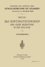 Kontinuitatsprinzip Und Seine Bedeutung in Der Biologie