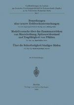 Bemerkungen UEber Neuere Erddruckuntersuchungen. Modellversuche UEber Zusammenwirken Von Mantelreibung, Spitzenwiderstand Und Tragfahigkeit Von Pfahle