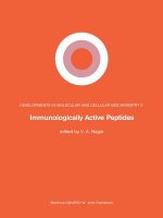 Immunologically Active Peptides
