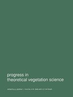 Progress in theoretical vegetation science, 1