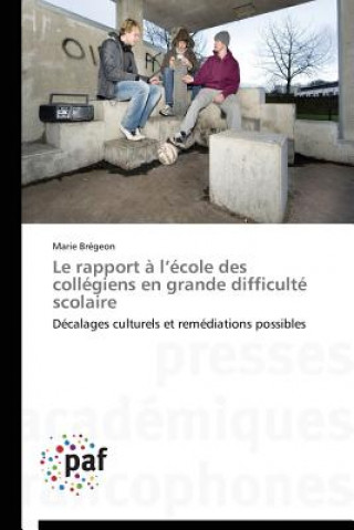 Le Rapport A L Ecole Des Collegiens En Grande Difficulte Scolaire