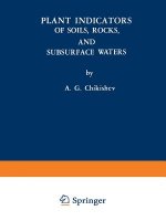 Plant Indicators of Soils, Rocks, and Subsurface Waters