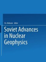 Soviet Advances in Nuclear Geophysics