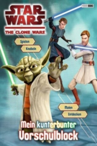 Star Wars The Clone Wars - Mein kunterbunter Vorschulblock