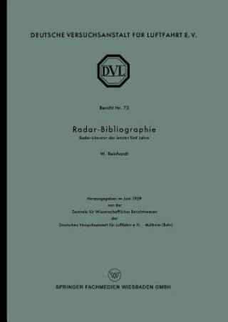 Radar-Bibliographie