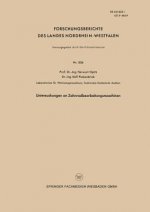 Untersuchungen an Zahnradbearbeitungsmaschinen