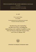 Erforschung Des Insektenflugs Mit Hilfe Neuer Fang- Und Messger te: Blattlausf nge Einer Englischen Saugfalle Aus Dem Park Des Museums Alexander Koeni