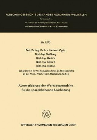 Automatisierung Der Werkzeugmaschine Fur Die Spanabhebende Bearbeitung