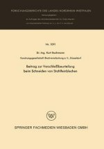 Beitrag Zur Verschleissbeurteilung Beim Schneiden Von Stahlfeinblechen