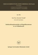 Breitbandimpedanzstudien an Ringschlitzantennen Im CM-Wellenbereich